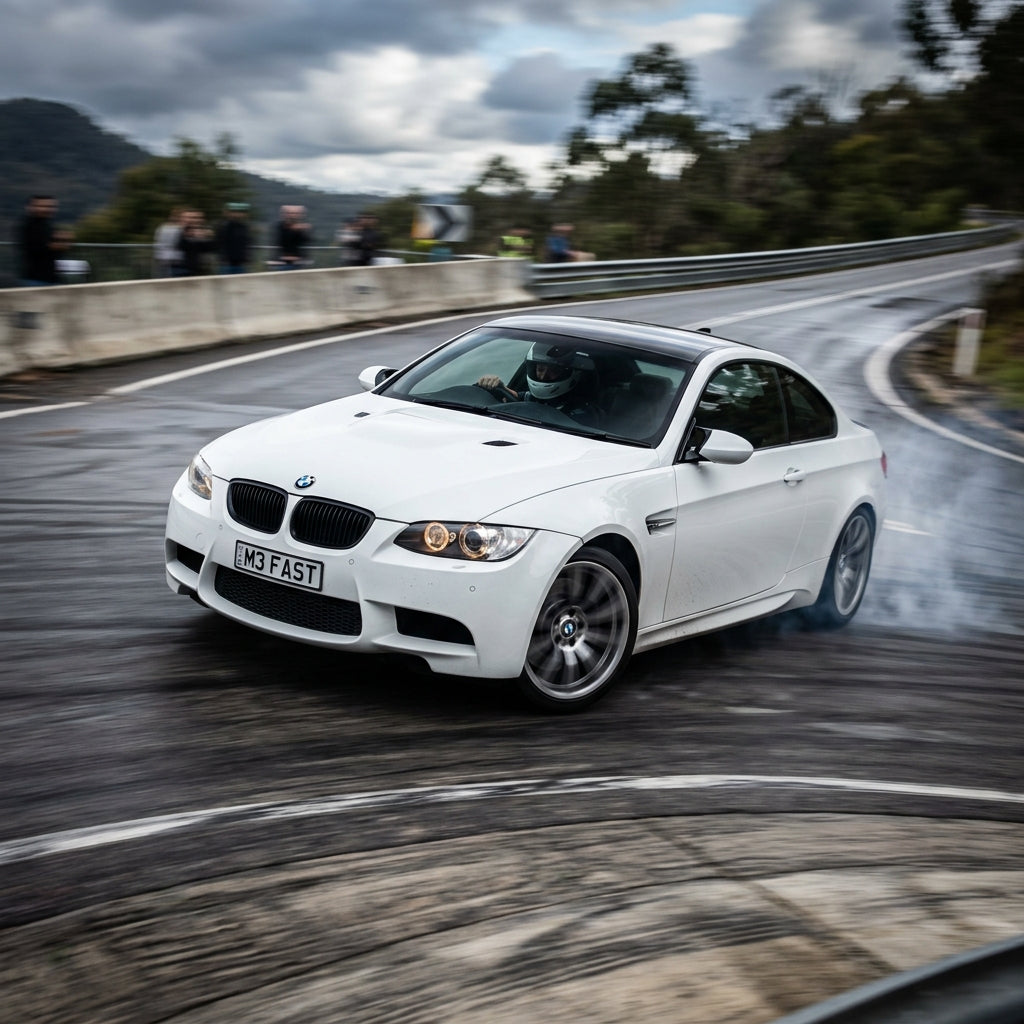 Action Shot: BMW M3,M4,M5,M6 Driving Fast