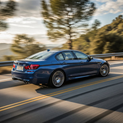 Action Shot: BMW M5, M6 Driving Fast