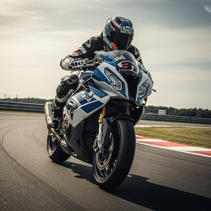 Action Shot: BMW S1000RR Driving Fast