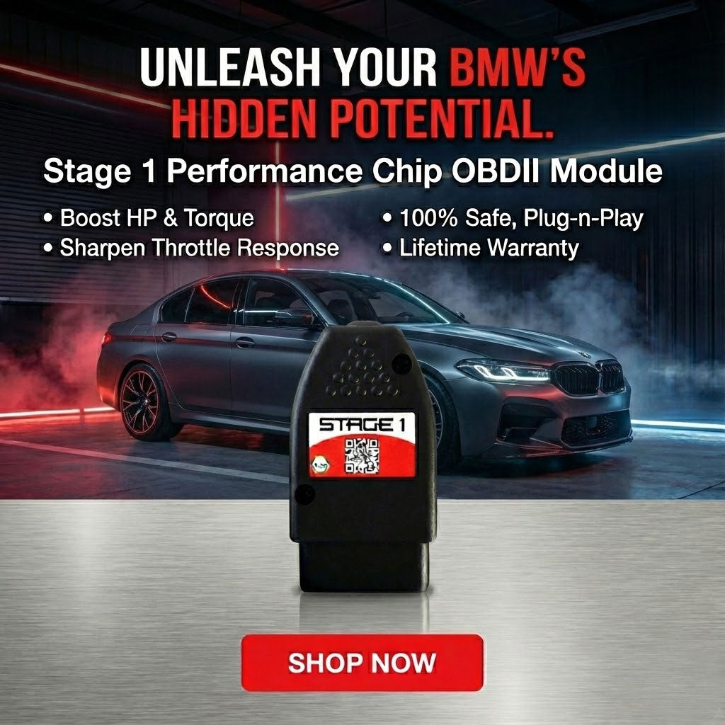 Stage 1 Performance Chip for BMW - Boost HP & Torque | OBD2 Plug & Play Module