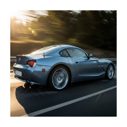 Action Shot: BMW Z4 Driving Fast