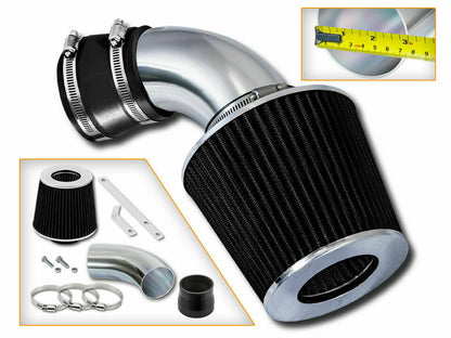 Performance Air Intake for BMW 528i (1997-2000) 2.8L (2001-2003) 2.5L 3.0L Engines Black
