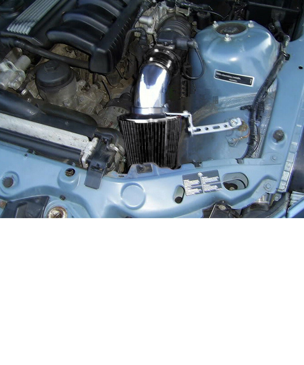 Performance Air Intake for BMW 3 Series/Z3 (1996-1999) with 1.9L Engine Black