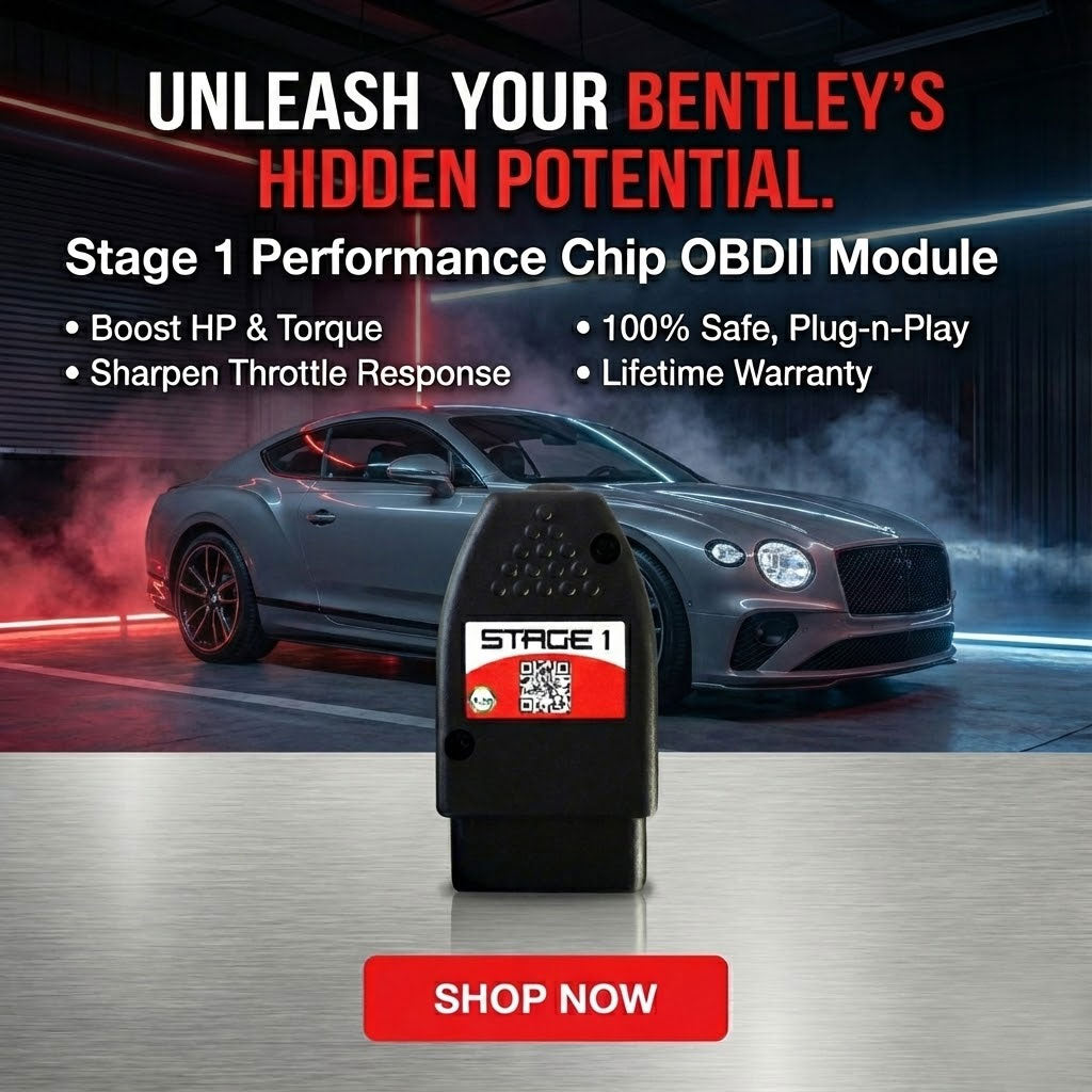 Stage 1 Performance Chip for Bentley - Boost HP & Torque | OBD2 Plug & Play Module