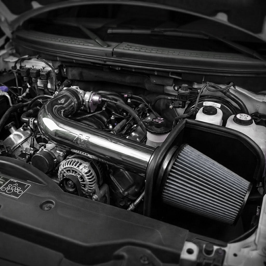 Admission d'air froid pour Ford F-150 (2005-2008) moteur V8 5,4 L - Bleu