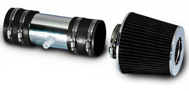 Short Ram Air Intake for Saturn Outlook (2007-2009) with 3.6L 6L Engine Black Default Title
