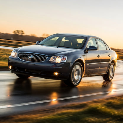 Action Shot: Buick Allure Driving Fast