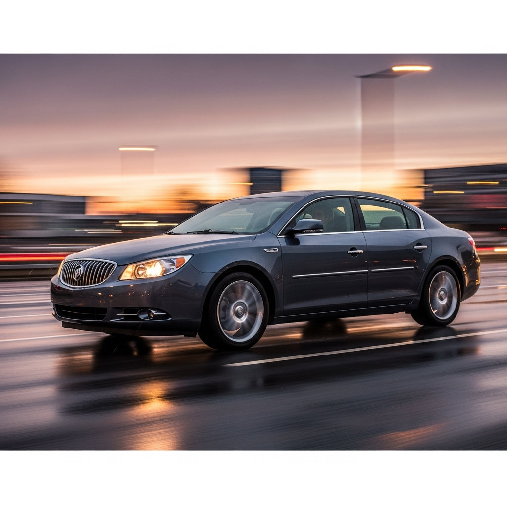 Action Shot: Buick Allure, LaCrosse Driving Fast