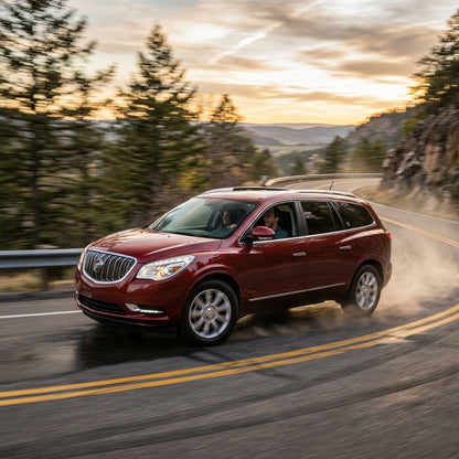Action Shot: Buick Enclave Driving Fast