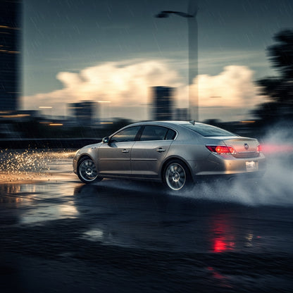 Action Shot: Buick LaCrosse Driving Fast