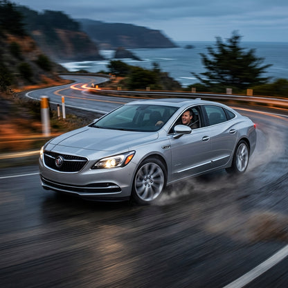 Action Shot: Buick LaCrosse Driving Fast