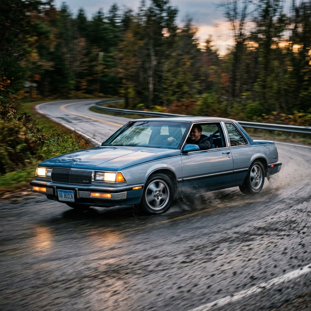 Action Shot: Buick LeSabre Driving Fast