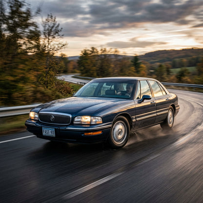 Action Shot: Buick LeSabre Driving Fast