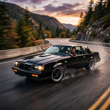 Action Shot: Buick Regal Driving Fast