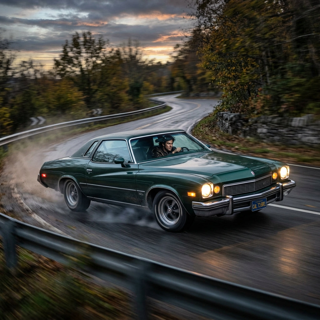 Action Shot: Buick Regal Driving Fast