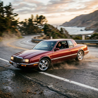 Action Shot: Buick Riviera Driving Fast