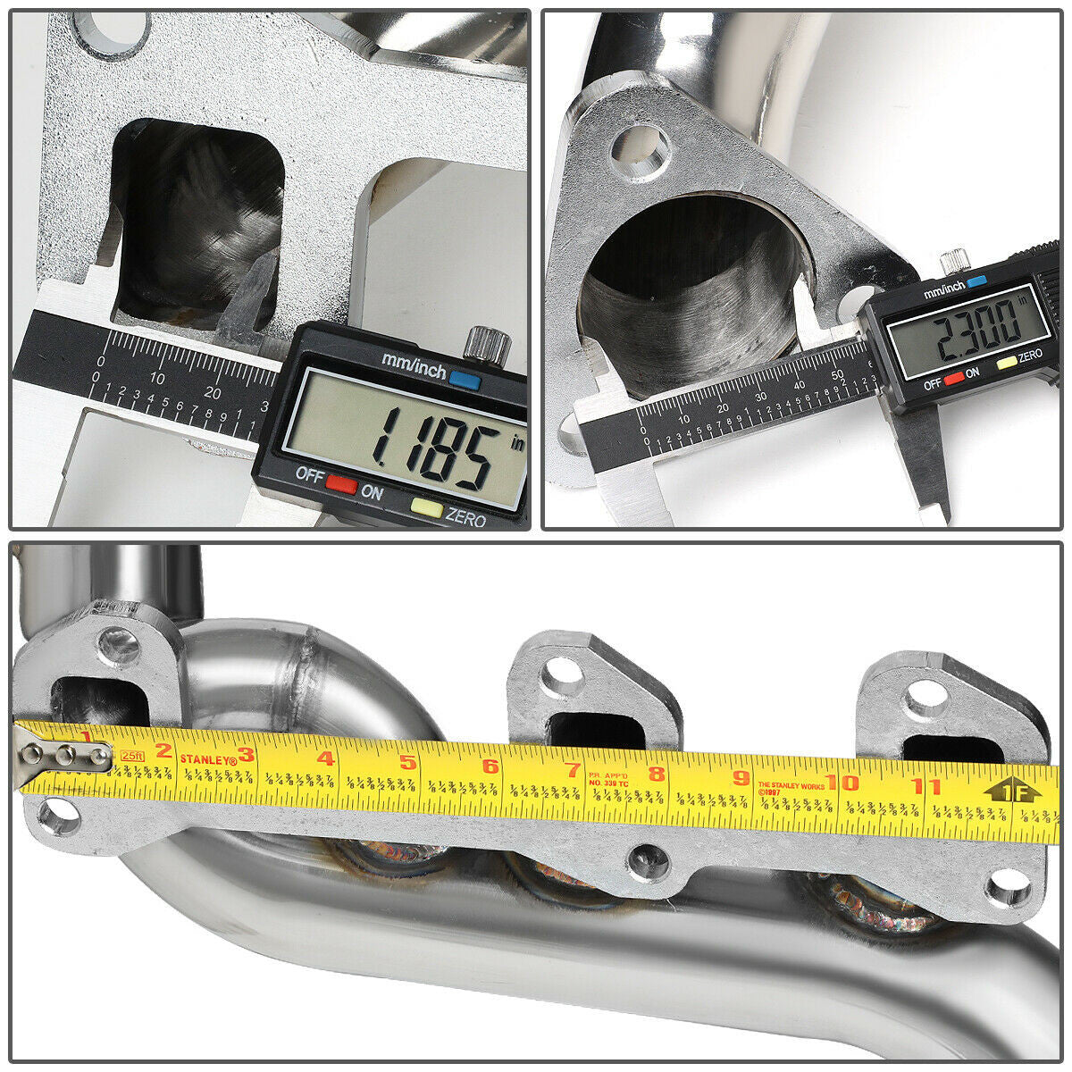 Tubular Manifold Tri-Y Exhaust Header for Buick Regal (1984-1985) with 3.8L V6 Turbo Engine