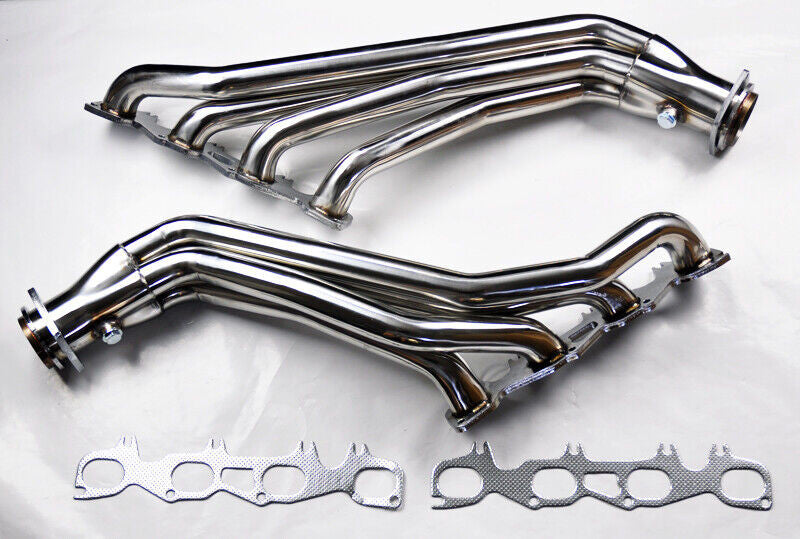 Stainless Exhaust Headers For Chrysler 300C / Dodge Charger/ Magnum / Challenger (2005-2016) with 5.7L HEMI V8 Engine