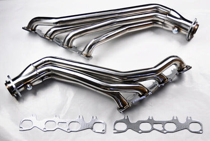 Stainless Exhaust Headers For Chrysler 300C / Dodge Charger/ Magnum / Challenger (2005-2016) with 5.7L HEMI V8 Engine