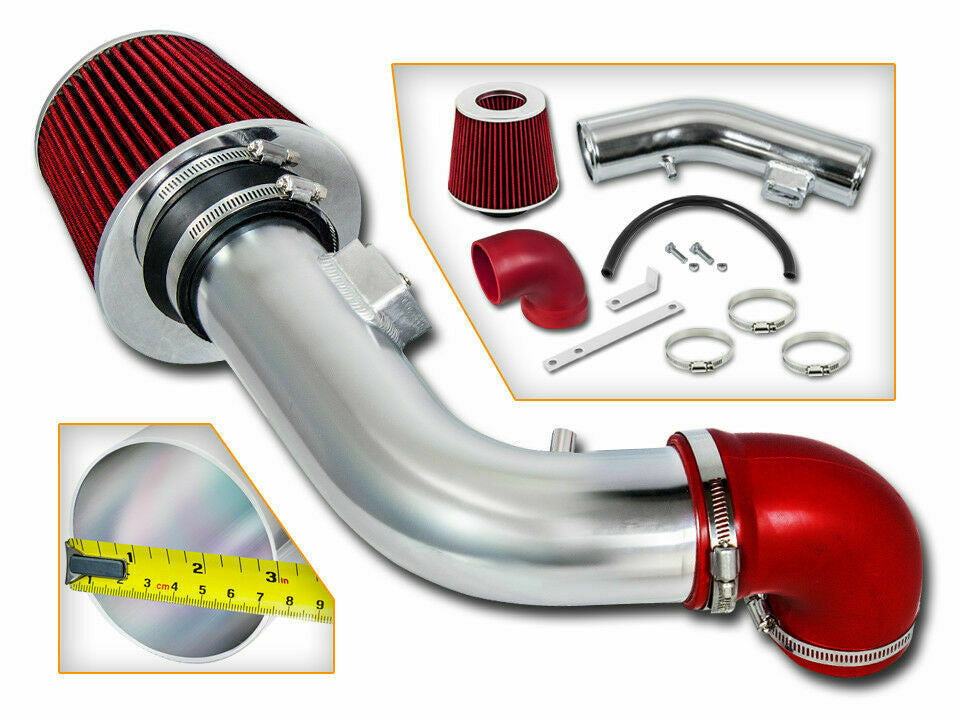 Performance Air Intake for Chevrolet Malibu (2008-2012) LS/LT/LTZ With 2.4L L4 Engine Red