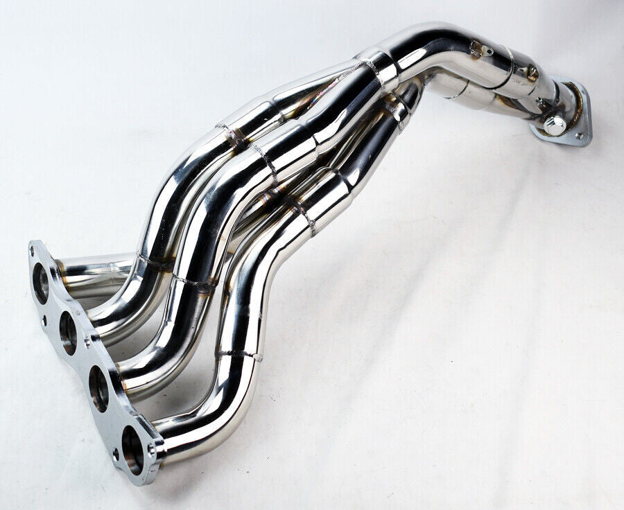 Long Tube Header Race Manifold for Honda Civic SI / Acura RSX Base (2002-2006) Stainless