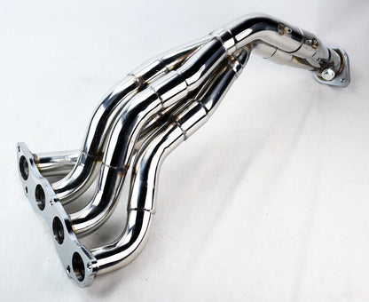 Long Tube Header Race Manifold for Honda Civic SI / Acura RSX Base (2002-2006) Stainless
