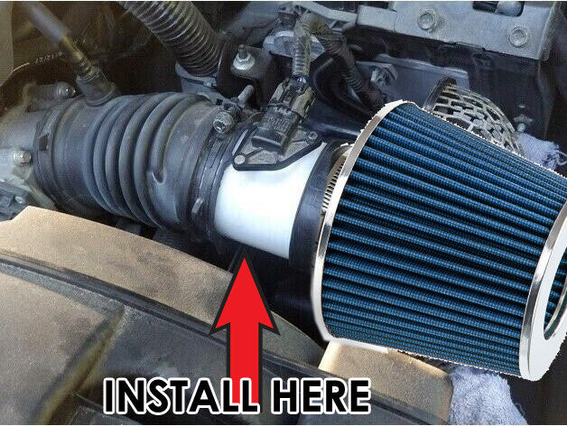 Short Ram Air Intake For Mazda CX5 (2013-2021) Skyactiv with 2.0L/2.5L Touring non Turbo Engine Blue