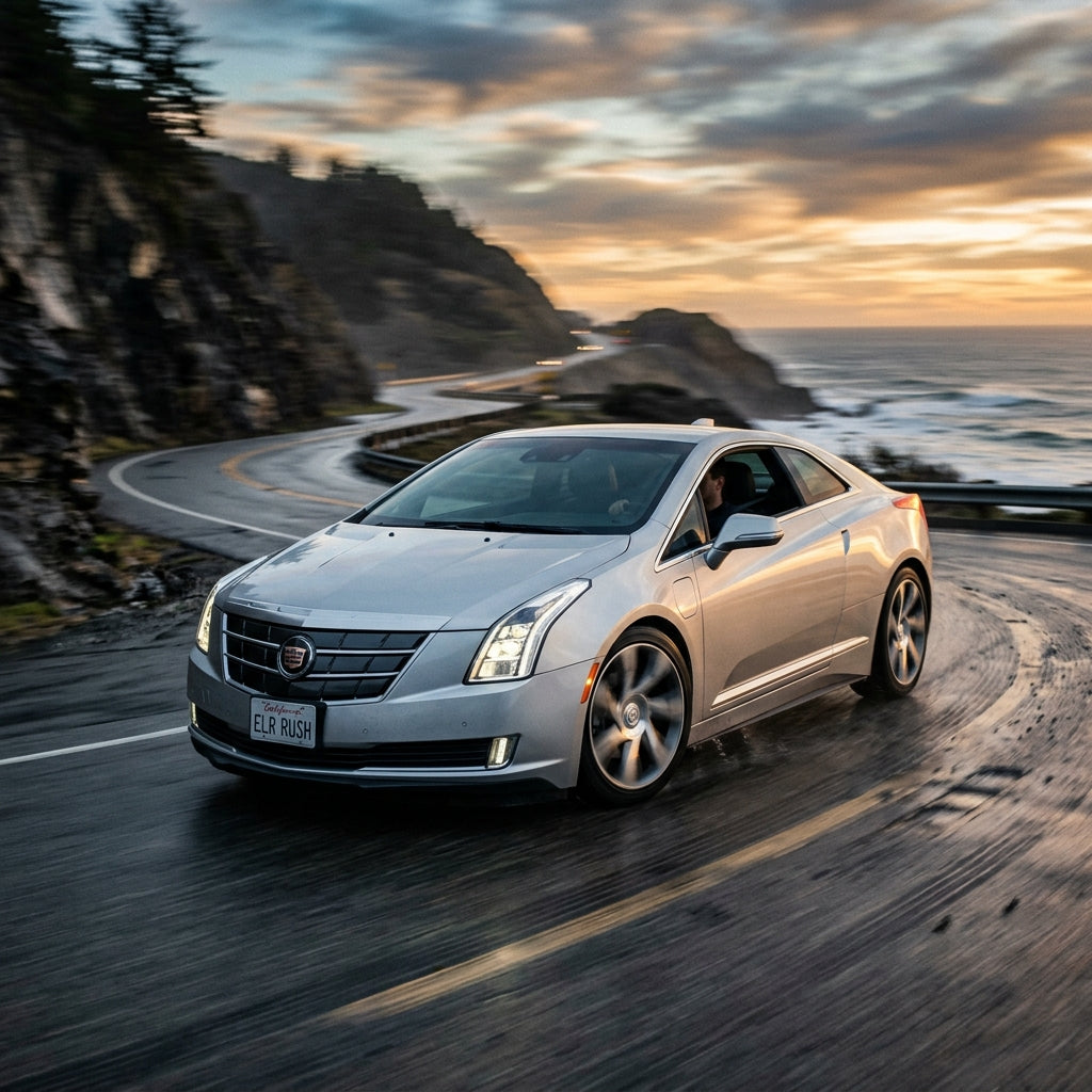 Action Shot: Cadillac ELR Driving Fast