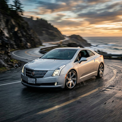 Action Shot: Cadillac ELR Driving Fast