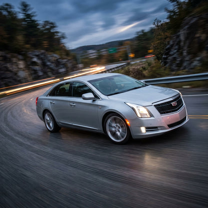 Action Shot: Cadillac XTS Driving Fast