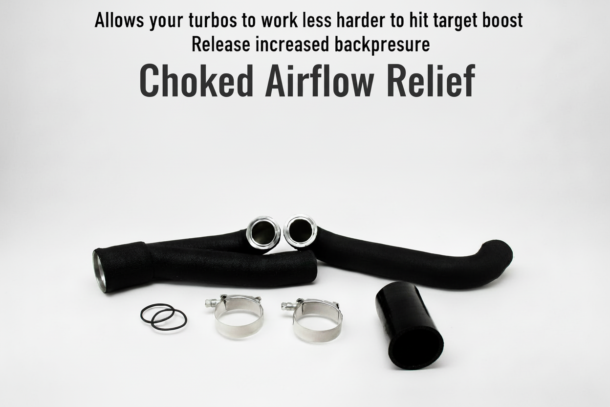 Kit de tubo de carga para BMW 335i 335xi 335is (2007-2013) Salida del turbo