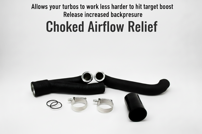 Kit de tubo de carga para BMW 335i 335xi 335is (2007-2013) Salida del turbo