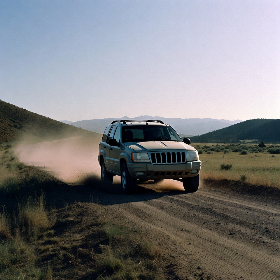 Cold Air Intake for Jeep Cherokee/Grand Cherokee (1997-2004) 4.0L L6 Engine Black