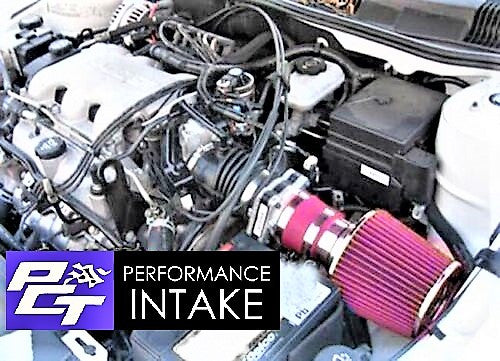 Performance Air Intake System for Chevrolet Beretta Corsica (1994-1996) 3.1L V6 Engine Red