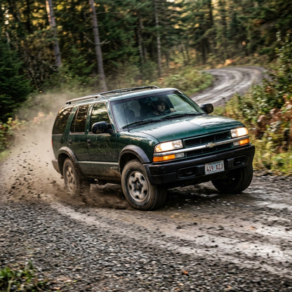 Action Shot: Chevrolet Blazer Driving Fast