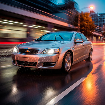 Action Shot: Chevrolet Caprice Driving Fast