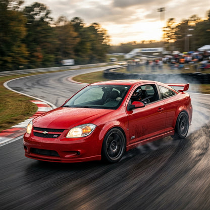 Action Shot: Chevrolet Cobalt Driving Fast