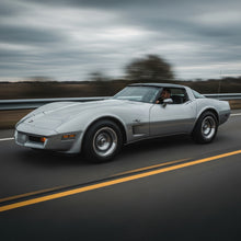 Action Shot: Chevrolet Corvette Driving Fast