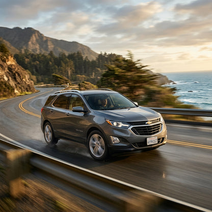 Action Shot: Chevrolet Equinox Driving Fast