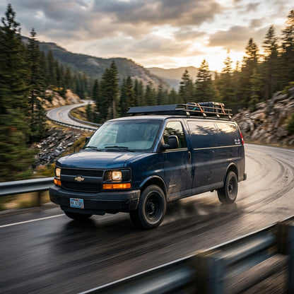 Action Shot: Chevrolet Express 2500,3500 Driving Fast