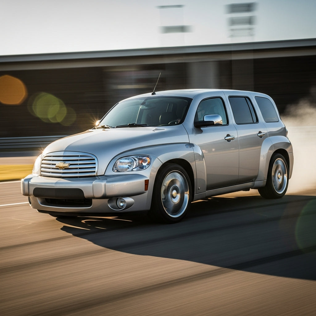Action Shot: Chevrolet HHR Driving Fast