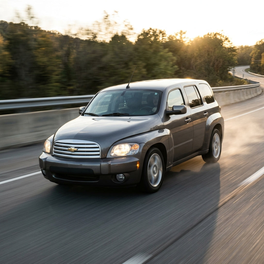 Action Shot: Chevrolet HHR Driving Fast