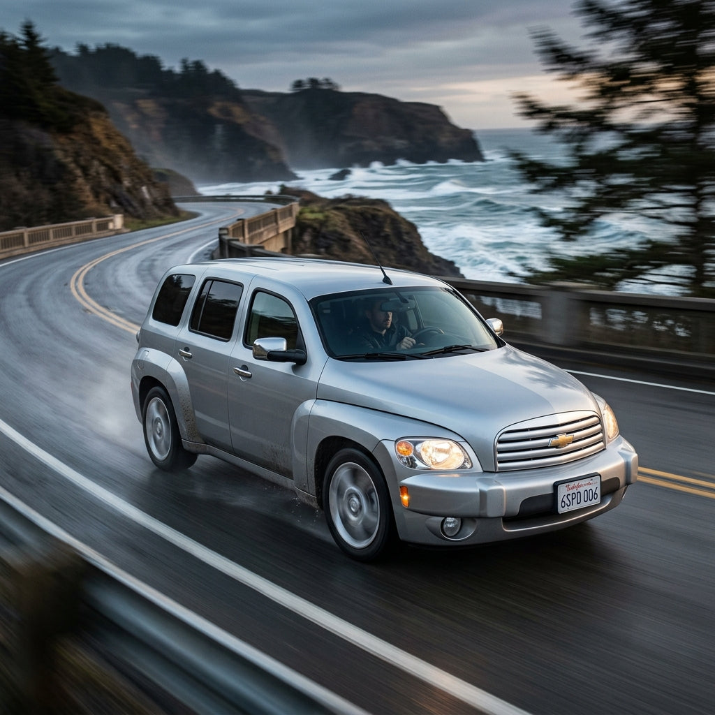 Action Shot: Chevrolet HHR Driving Fast