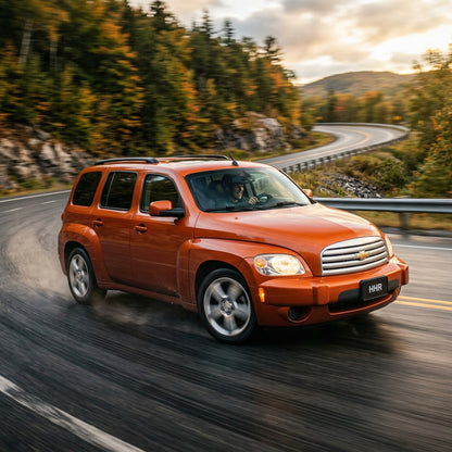 Action Shot: Chevrolet HHR Driving Fast