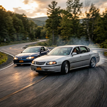 Action Shot: Chevrolet Impala,Monte Carlo Driving Fast
