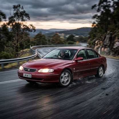 Action Shot: Chevrolet Lumina Driving Fast
