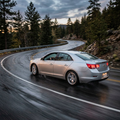 Action Shot: Chevrolet Malibu Driving Fast
