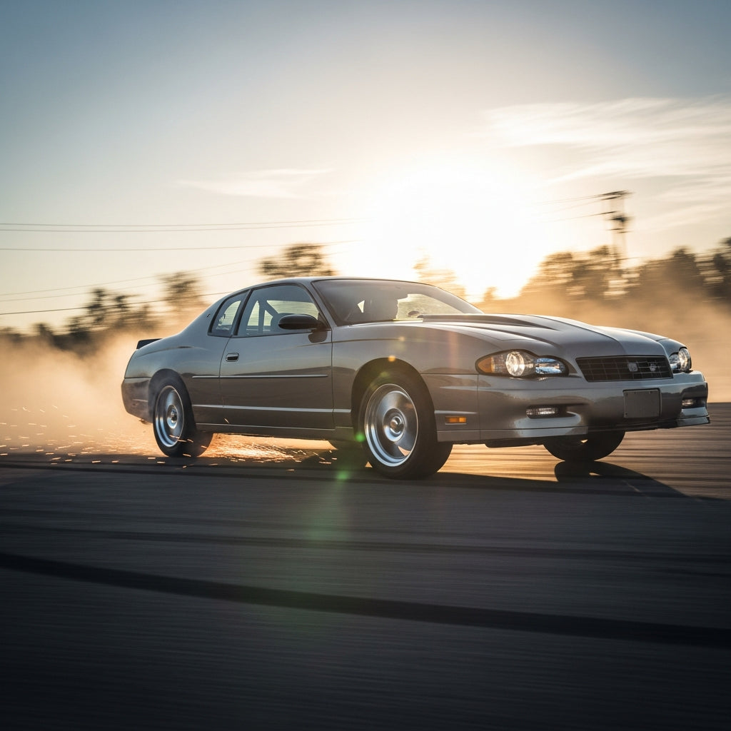 Action Shot: Chevrolet Monte Driving Fast