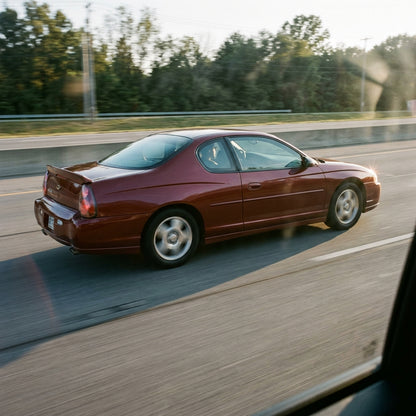 Action Shot: Chevrolet Monte Carlo Driving Fast