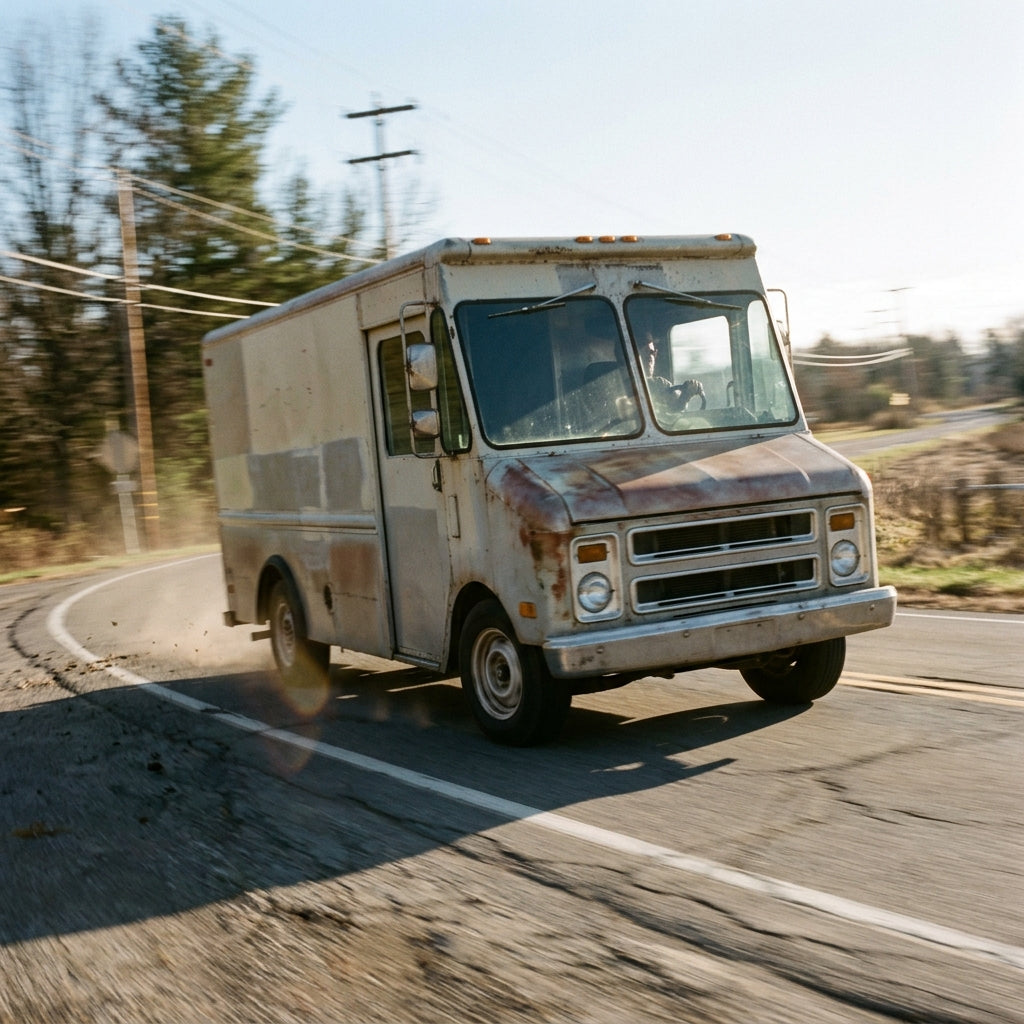 Action Shot: Chevrolet P30 Driving Fast